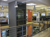 Aufzugsschacht / Schachtgerüst