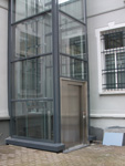 Aufzugsschacht / Schachtgerüst